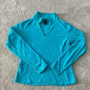 The North Face Blue Quarter-Zip Fleece Pullover